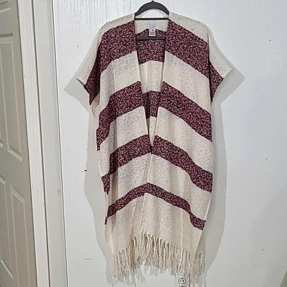 Mud Pie Poncho Sarape Cape Blanket Shawl - Picture 6 of 6